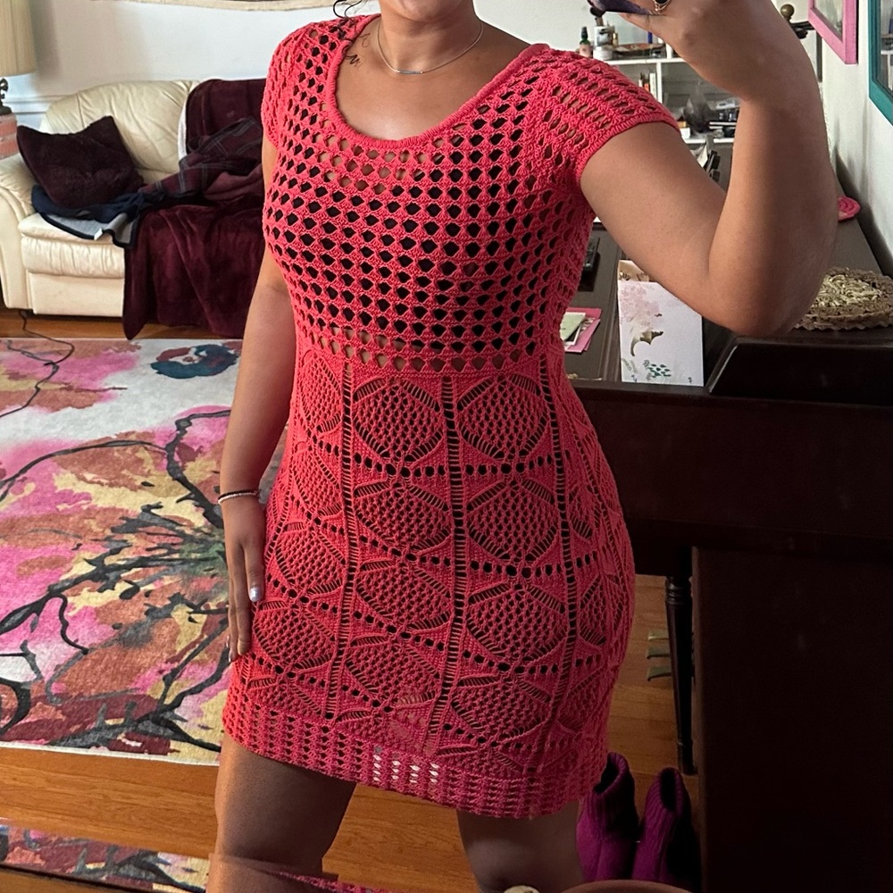 Knit Dress/Cover-Up - Picture 2 of 5